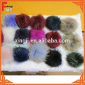 2014 hotsale mode fourrure de raton laveur pompon